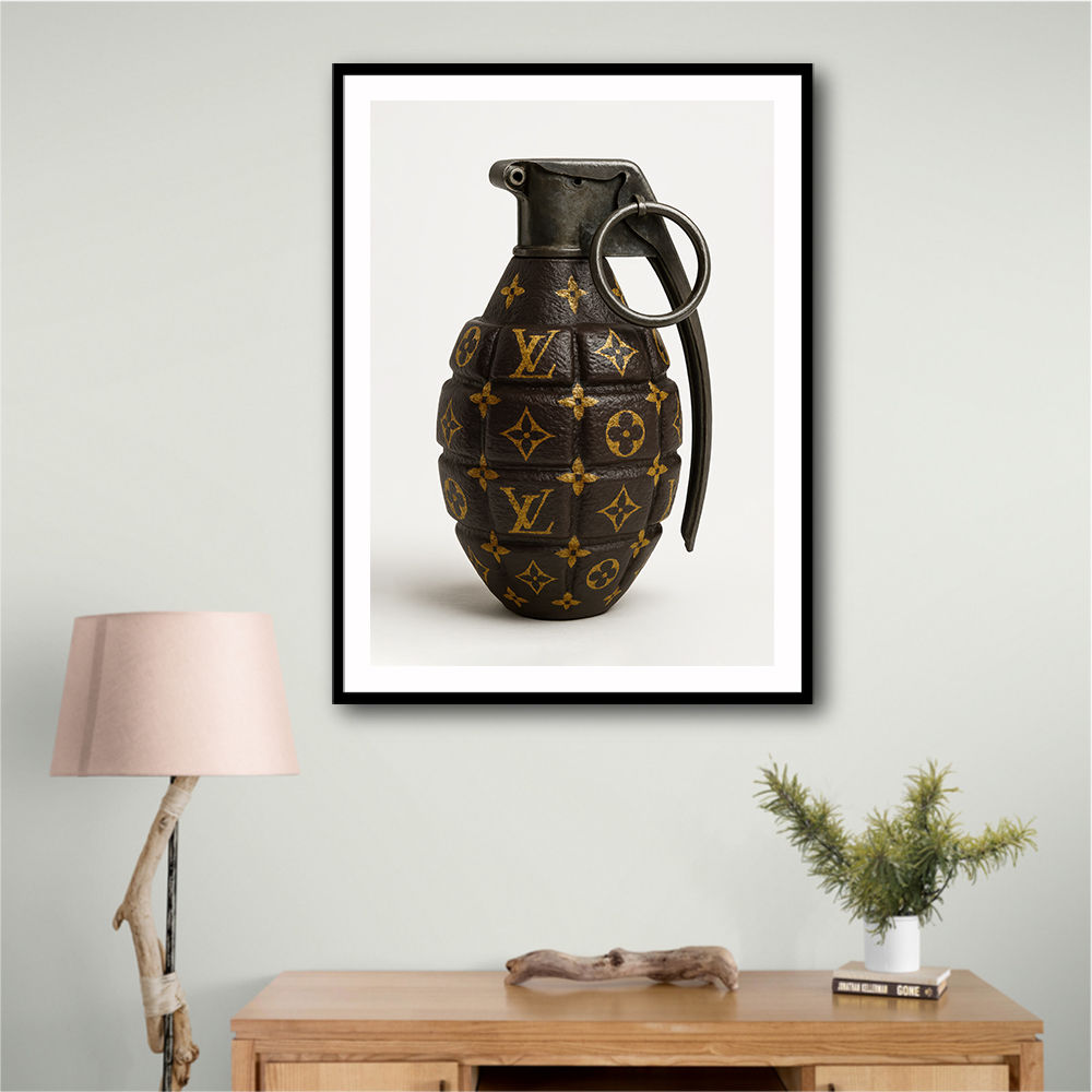 Louis Vuitton Fashion Inspired Grenade 2 Wall Art